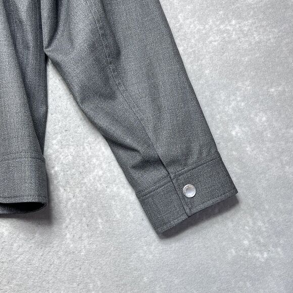 Michael Kors Jacket Mens Size X-Large Gray Full Zip Long Sleeve Pockets - Picture 9 of 14